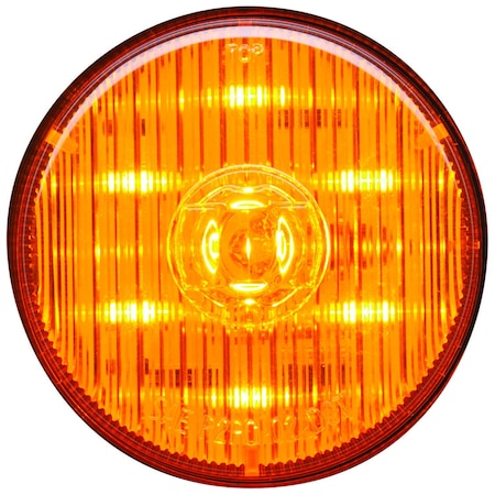 Optronics 7-Led 2.5in. Yellow Marker/Clearance Light MCL58AB